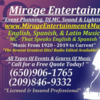 Mirage Entertainment DJ & MC Service